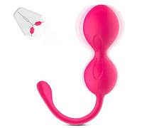 Oeuf vibrant Vibromasseur pour femmes, œuf vibrant avec télécommande, pièces intimes, dispositif d'entraînement, masturbateur, balle intelligente