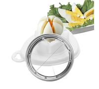 Oeufs à pince à œufs durs - diviseur multi-fonctionnalité cuisine, slicer de mandoline en acier inoxydable portable | Outil de coupe d'oeufs fantaisie | de légumes, mandoline