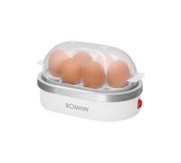 BOMANN EK5022CB - Cuiseur a œuf - 400 Watts - Interrupteur marche/arrêt - Avec buzzer sonore - Blanc