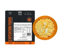 Oeufs brouillés aux 3 fromages - Double portion