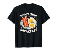 Oeufs de Bacon Amusants « Don't Skip Breakfast » T-Shirt