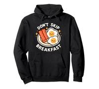 Oeufs de Bacon Mignons et Amusants « Don't Skip Breakfast » Sweat à Capuche
