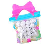 Oeufs de décorations de Pâques, œufs de Pâques en fausse mousse - 18X Petits œufs mouchetés Décor | Oeufs de Pâques artificiels décoratifs pour couronne de Pâques, pièce maîtresse, remplissage de pani