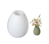 Oeufs De Dragon/moule Rayé Pour Vase À Fleurs Décoration La Maison Moule Fabrication Bijoux En Silicone Résistant Hautes Températures Créatif