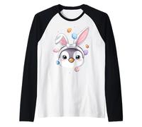 Oeufs de Lapin de Pâques avec Oreilles de Lapin Mignons Manche Raglan