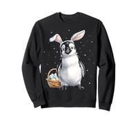 Oeufs de Lapin de Pâques avec Oreilles de Lapin Mignons Sweatshirt