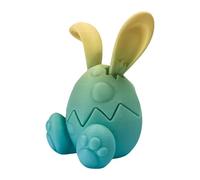 Oeufs de lapin de Pâques imprimés en 3D, décor de figurines de lapin de Pâques - Figurine de festival jouet de lapin,Œufs de lapin portables Sobers de panier de Pâques pour amis filles garçons de garç