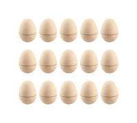 Oeufs de Pâques décoratifs - Ensemble créatif de jouets en forme d'œuf tridimensionnels finis à la main Article plein d'éléments d'expérience de couleurs vives Matériau d'accentuation de saturation d'