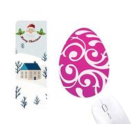 oeufs de pâques ou religion festival violet cadeau de noël maison tapis de souris