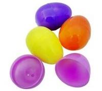 Oeufs de simulation résurrection peints pour enfants 8cm / 6pcs - multicolore Multicolore G