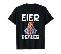 Oeufs Dealer Poulet Coole Poulailler avec inscription en allemand T-Shirt