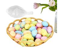 Oeufs Maculés Décoratifs - Oeufs De Pâques Pastel, Oeufs De Pâques Colorés, Remplisseurs De Panier, Décorations De Pâques De Table | Faveurs De Vacances De Printemps Pour Ajouter Des Touches