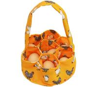 Oeufs Panier De Récupération avec 7 Pochettes Oeufs Gathering Panier en Toile Sacs D'oeufs pour Œufs Frais Recueillir Les Œufs pour Poulet Poule