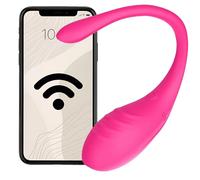 Oeufs Silicone 9 Modes - vibromasseurs 9x3.1cm Oeuf Vibrant Femme à Distance - oeuf vibrant connecté telephone - Plug Femme Débutante Jouet Sexualité Couple sex toýs couple Sex toýs FOPS M100