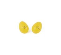 FUZEAU - 8285 - Paire œufs sonores en plastique couleur jaune - Solides - Ergonomiques - Légers - Imiter les maracas