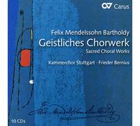 Oeuvre chorale sacré – CD – Carus