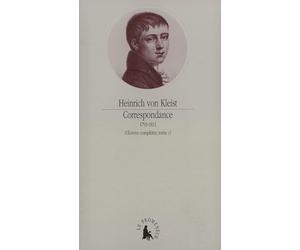Oeuvre complètes, tome 5. Correspondance complète, 1793-1811