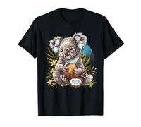 Oeuvre d'art Coco Koala Ours Nature Floral Fruit Animal Lovers T-Shirt