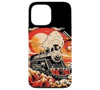 Oeuvre d'art ferroviaire Fan de chemin de fer Coque pour iPhone 13 Pro Max