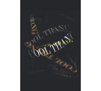Oeuvre De Texte Élégant Vintage Cool Thang: Ce Cahier De Motivation Gardera Votre Motivation. 120 Pages Format 6 * 9 Et Donc Un Livre Broché Très Adapté Et Les Notes Pour Votre Motivation