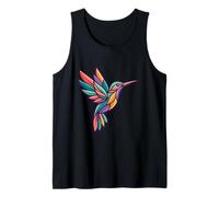 Oeuvre géométrique Colibri Oiseau Débardeur