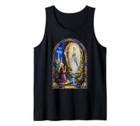Oeuvre mosaïque de la cathédrale d'apparition de la Vierge Marie de Lourdes Débardeur