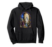 Oeuvre mosaïque de la cathédrale d'apparition de la Vierge Marie de Lourdes Sweat à Capuche