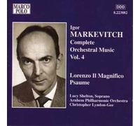 Oeuvre Orchestrale Vol. 4 : Lorenzo Il Magnifico. Psaume