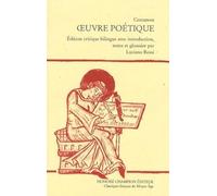 Oeuvre poétique – Édition bilingue français‑occitan – Champion