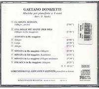 Donizetti, Gaetano - Musiche Per Pianoforte A Quattro Mani