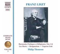 Oeuvre Pour Piano Vol. 3 : Harmonies Poetiques & Religieuses 1-6, Les Morts,