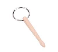 OEUVREBY Mini baguettes de batterie porte-clés instrument de musique à percussion porte-clés porte-clés cadeau d'anniversaire unisexe pendentif 1 baguette de batterie, 1 baguette, as description