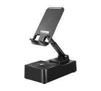 OEUVREBY Support de téléphone avec support de haut-parleur pour bureau, maison, cuisine et extérieur