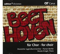 Beethoven, Deutscher Jugendkammerchor, Krugel – Oeuvres Chorales – CD (Carus)