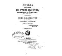 Oeuvres complètes de l'abbé Proyart - Tome II