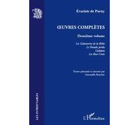 Oeuvres complètes Deuxième volume - Évariste Désiré Forges de Parny - L'harmattan - broché - Poésie