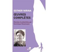 Oeuvres complètes - Dominique Ranaivoson - Sepia Eds - broché - Poésie