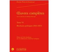 Oeuvres complètes Etienne De Senancour (Auteur), Fabienne Bercegol (Direction), Pierre Glaudes (Direction), Paolo Tortonese (Direction)
