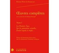 Oeuvres complètes Etienne De Senancour (Auteur), Fabienne Bercegol (Préface), Fabienne Bercegol (Direction), Pierre Glaudes (Direction), Paolo Tortonese (Direction)