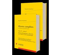 Oeuvres complètes Oeuvres philosophiques : Harmonies de la Nature et textes périphériques - Jacques-Henri Bernardin De Saint-Pierre - Classiques Garnier - broché - Essai