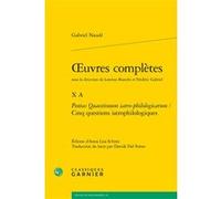 Oeuvres complètes Pierre François Moreau (Collection dirigée par), Raphaële Andrault (Collection dirigée par), Oreste Trabucco (Postface), Davide Del Forno (Traduction), Anna Lisa Schino (Editeur du v