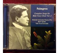 Oeuvres Completes Pour Choeur D'hommes Vol. 2 Choeurs Université D'helsinki