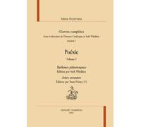 Oeuvres Complètes - Section 1, Poésie Volume 1, Rythmes Pittoresques - Joies Errantes