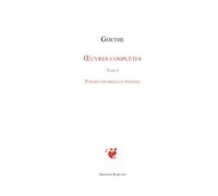 Oeuvres Completes (T I) Poesies Diverses et Pensees