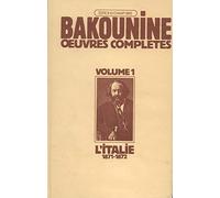 Oeuvres complètes, tome 1