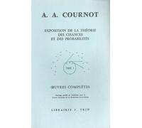 Oeuvres complètes: Tome 1, Exposition de la théorie des chances et des probabilités