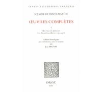 Oeuvres Complètes - Tome 1, Oeuvres De Jeunesse, Les Premières Oeuvres (Livre I)