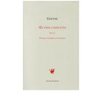 Oeuvres Complètes - Tome 1, Poésies Diverses Et Pensées