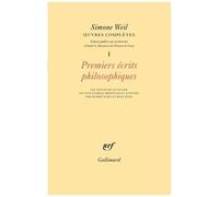 Simone Weil – Œuvres complètes – Éd. Florence De Lussy & André A. Devaux – Gallimard