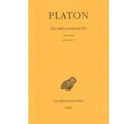 Oeuvres Complètes - Tome 12, 1e Partie, Les Lois Livres Vii-X